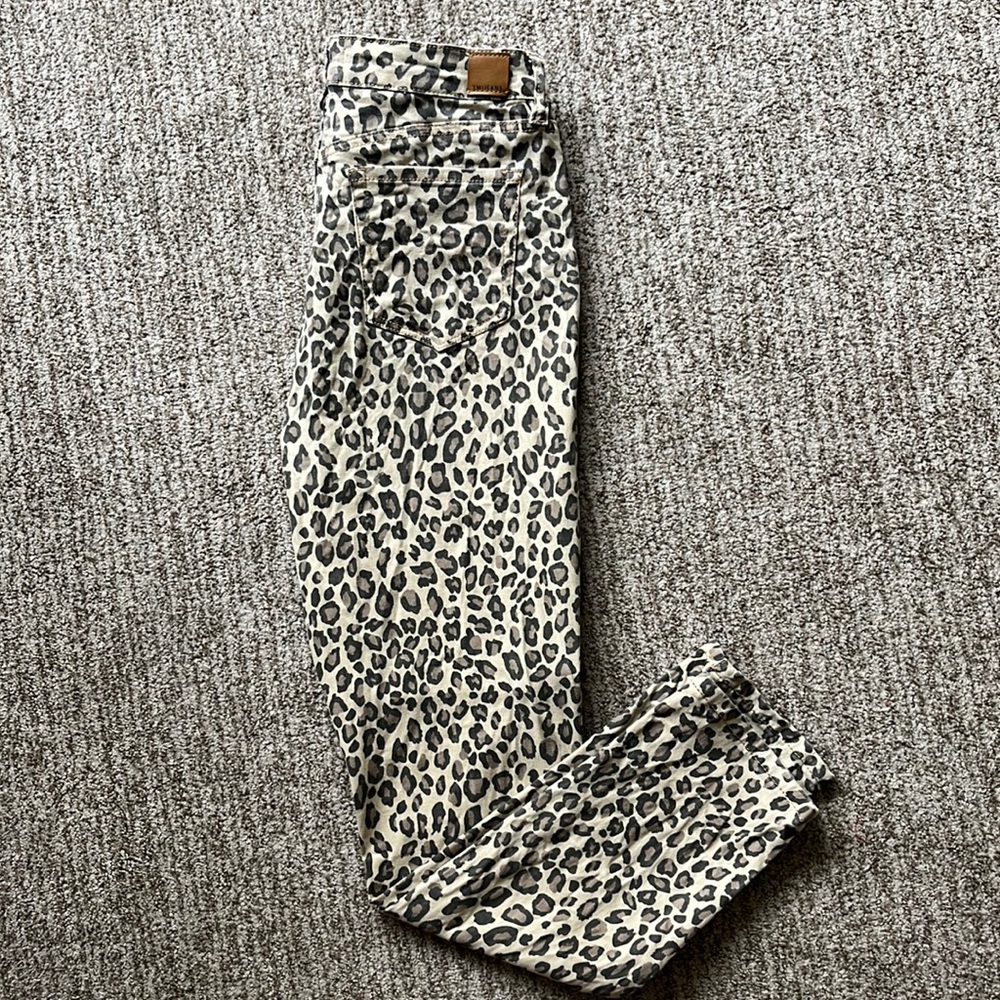 Leopard Print Denim